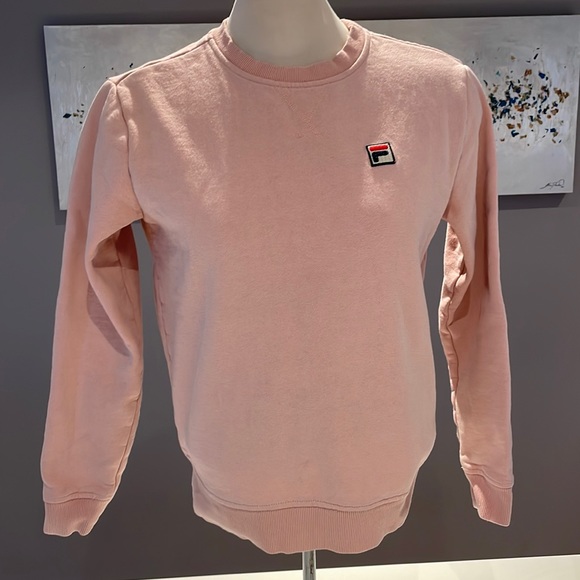 (2/$20) FILA Small Pink Sweatshirt - Picture 1 of 7